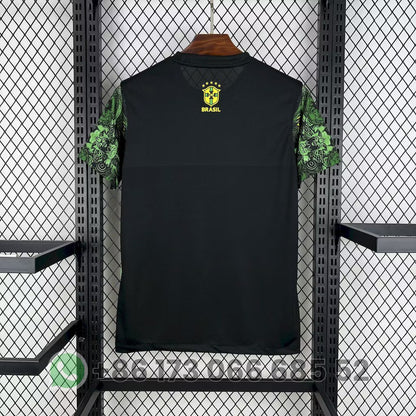 Brazil 2025 Jesus Special Green Jersey