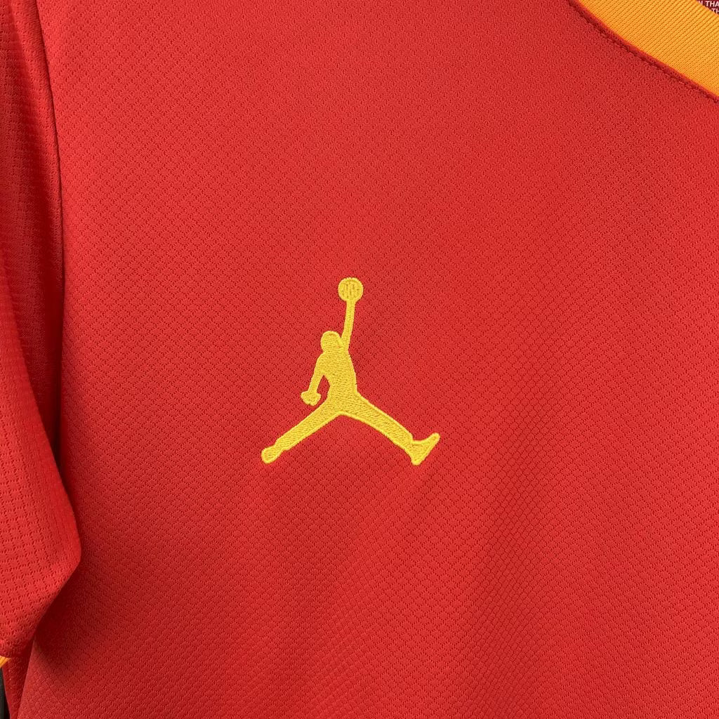 Brazil x Jordan 2025 Red Concept Jersey