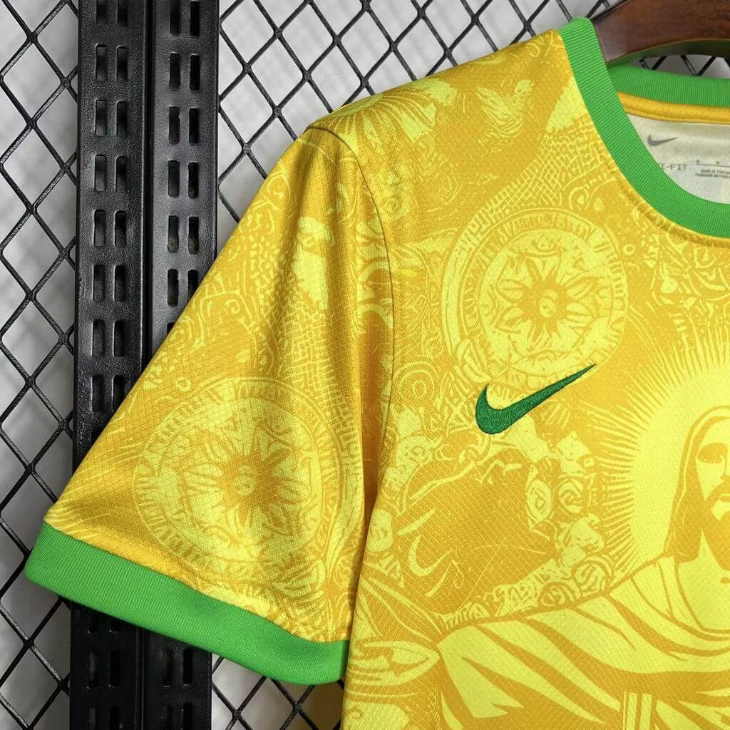 Maillot jaune du Brésil 2025, édition spéciale de Jesus