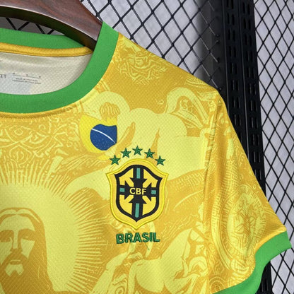 Maillot jaune du Brésil 2025, édition spéciale de Jesus