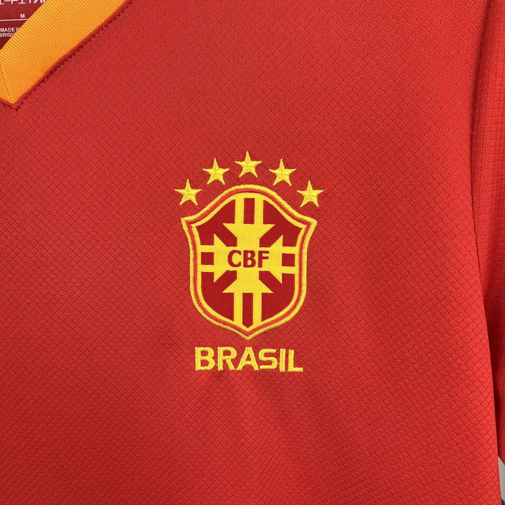 Brazil x Jordan 2025 Red Concept Jersey