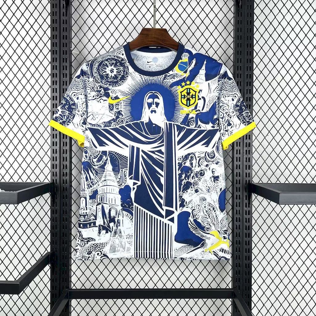 Brazilië 2025 speciaal editie-shirt van de Verlosser