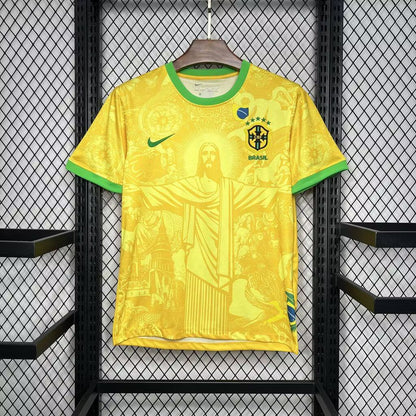 Maillot jaune du Brésil 2025, édition spéciale de Jesus