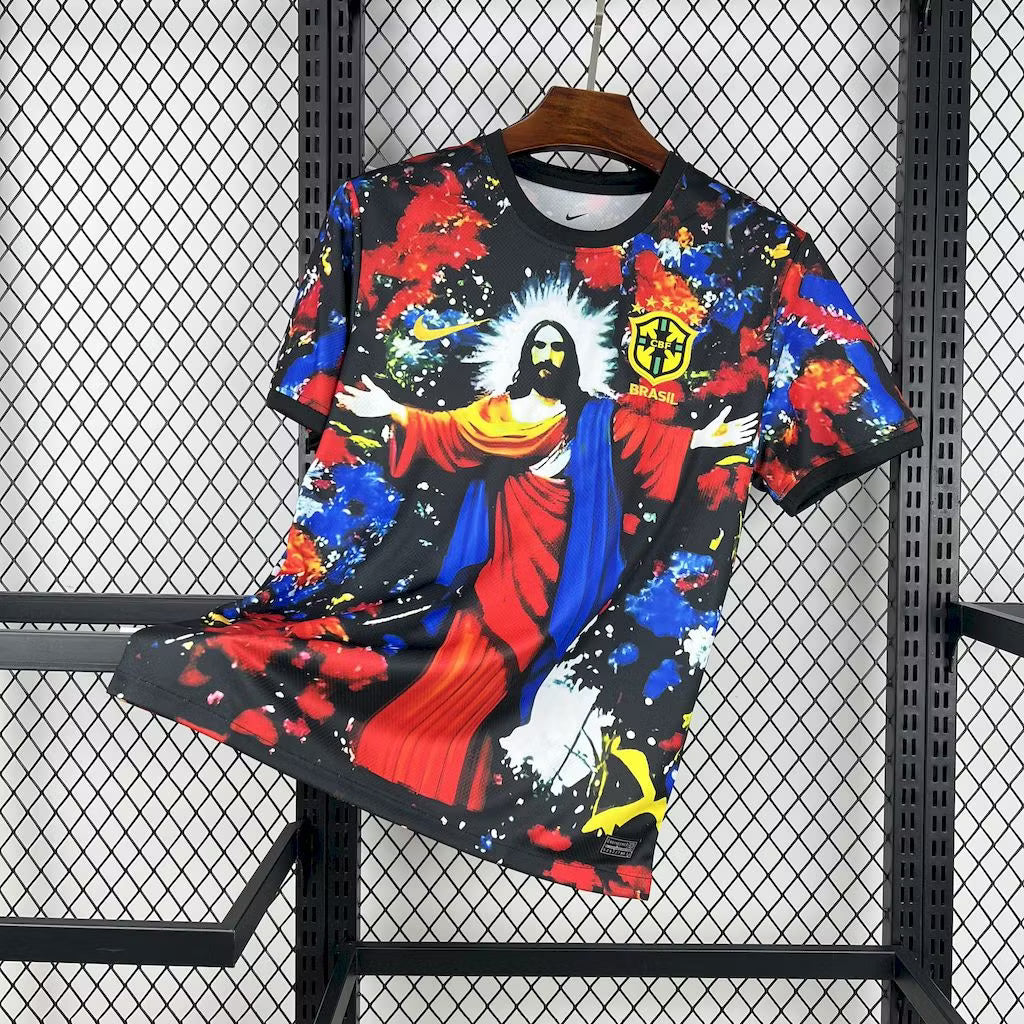 Maglia speciale del Brasile 2025 Christ the Redeemer