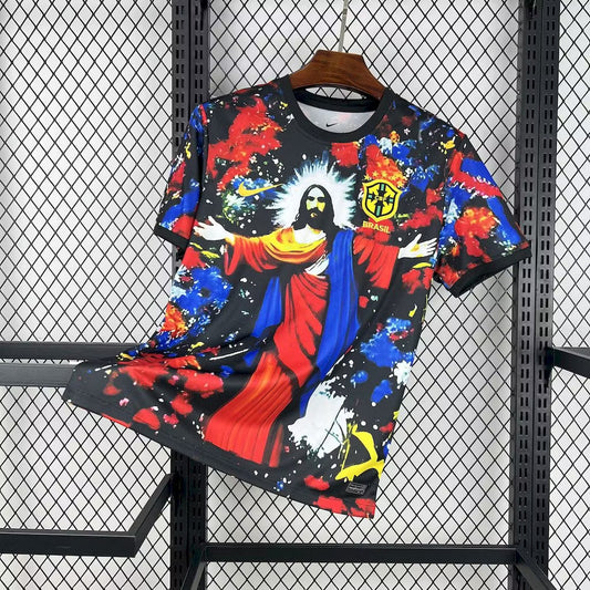 Maglia speciale del Brasile 2025 Christ the Redeemer