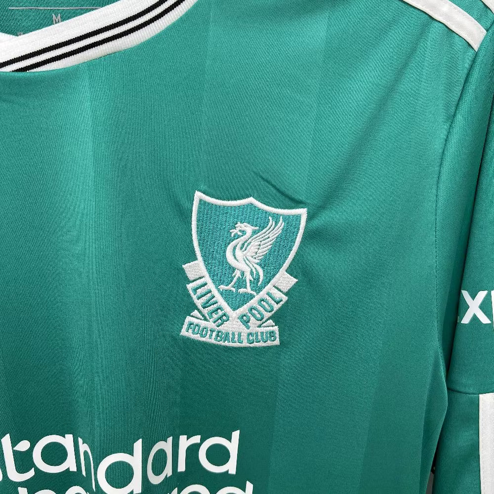 Camisola de visitante Liverpool 2025 L/S Third