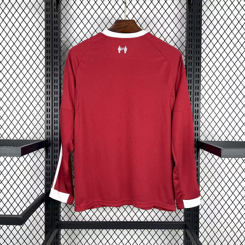 Liverpool 2025 L/S Home Jersey