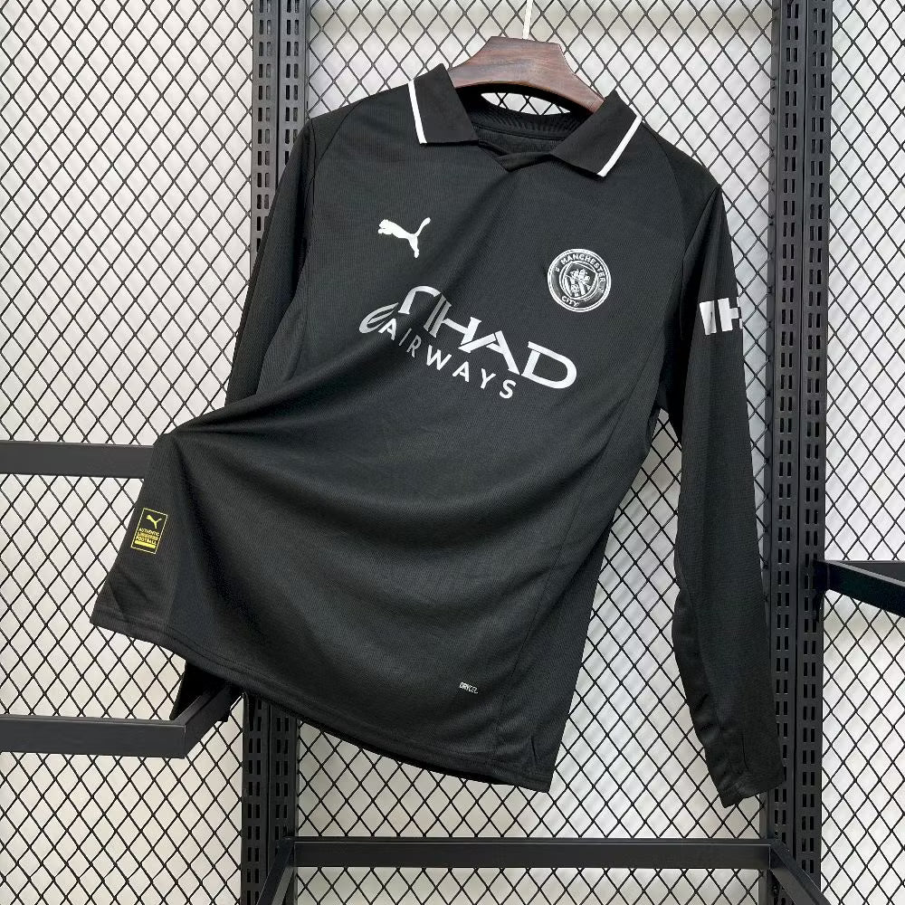 Camisola de Visitante Manchester City 2025 L/S