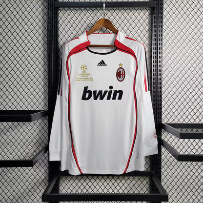 Maillot extérieur de l’AC Milan 2006 L/S de la Ligue des champions