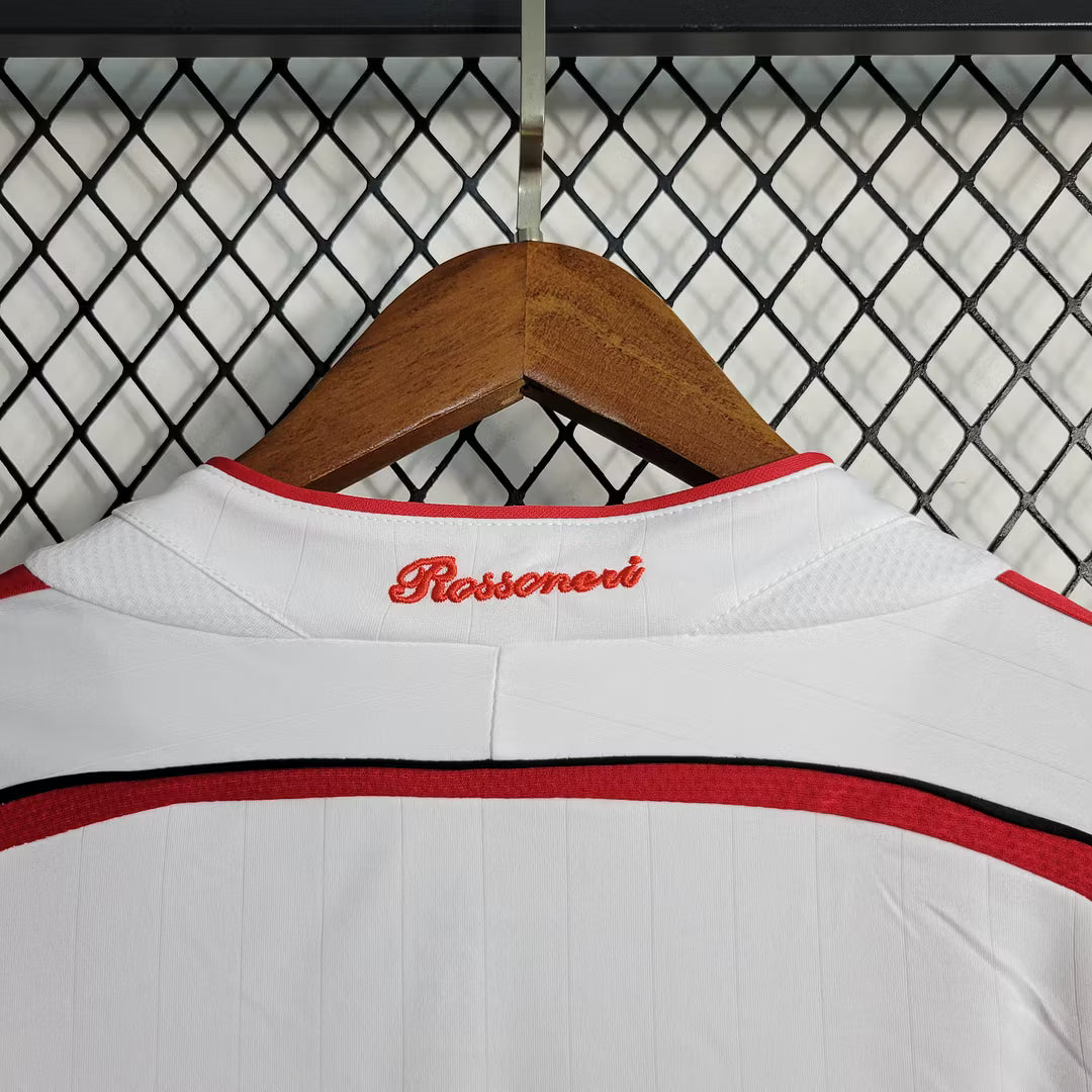 Maillot extérieur de l’AC Milan 2006 L/S de la Ligue des champions
