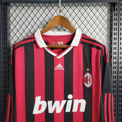 Milan 2009 L/S Home Jersey