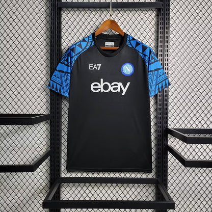 Napoli 2023 Training Wear Black Jersey