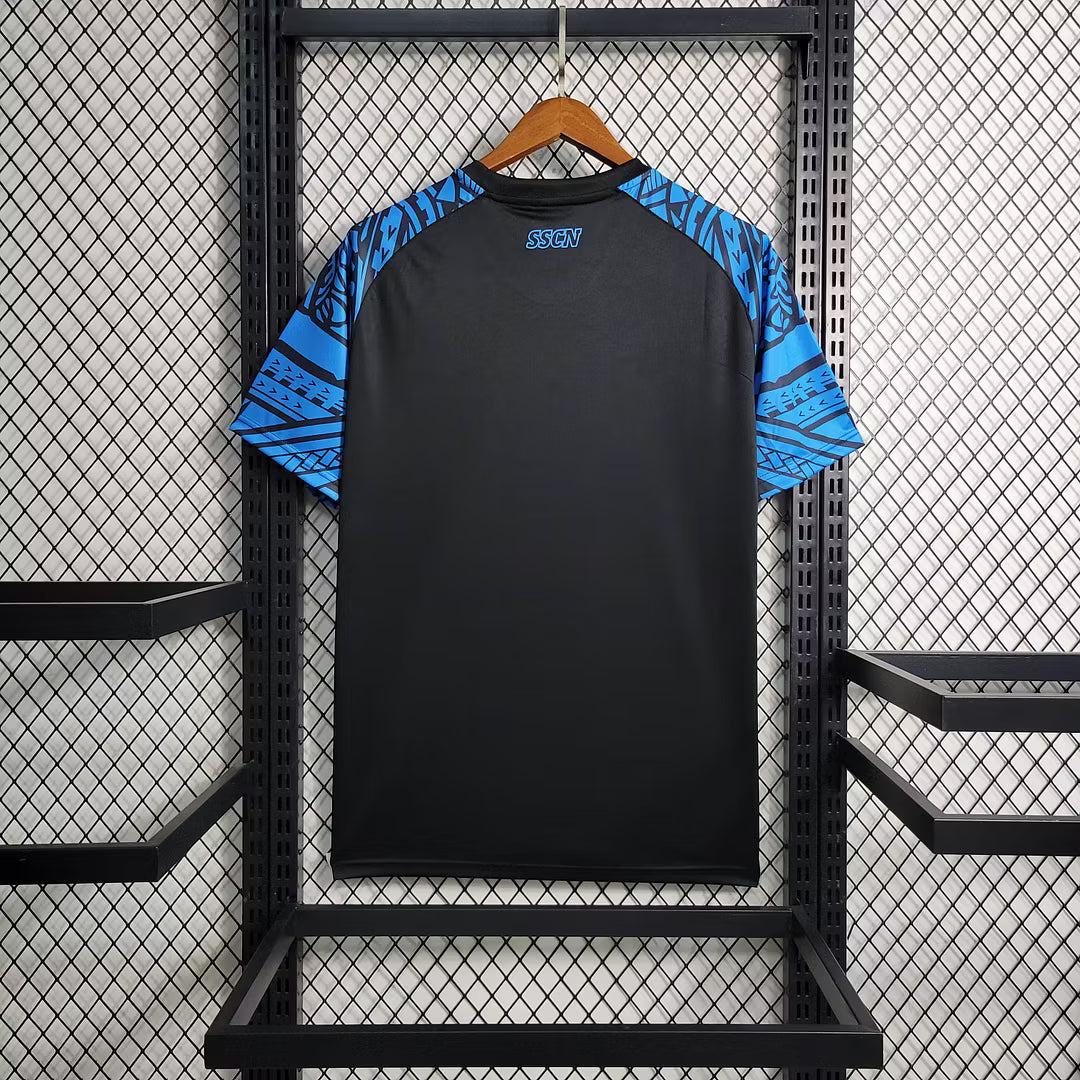 Napoli 2023 Training Wear Black Jersey