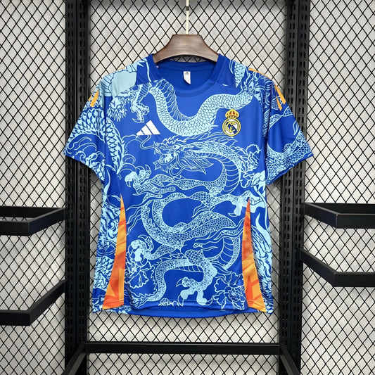 Real Madrid 24/25 Blue Dragon Shirt - FOOTLV