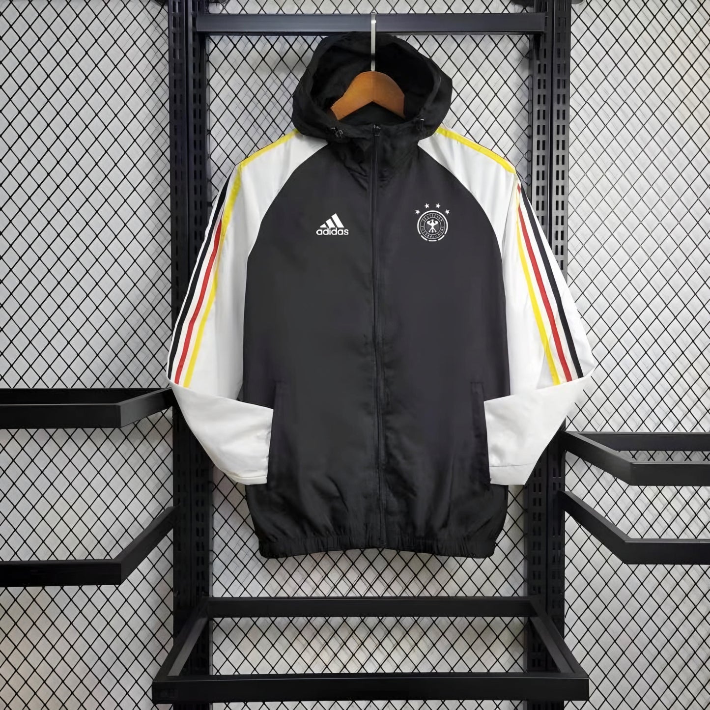 Germany 24/25 Black Windbreaker