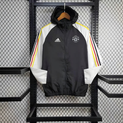 Man United 24/25 Black Windbreaker