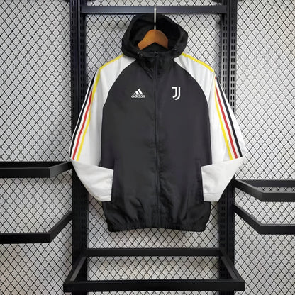 Juventus 24/25 Black Windbreaker