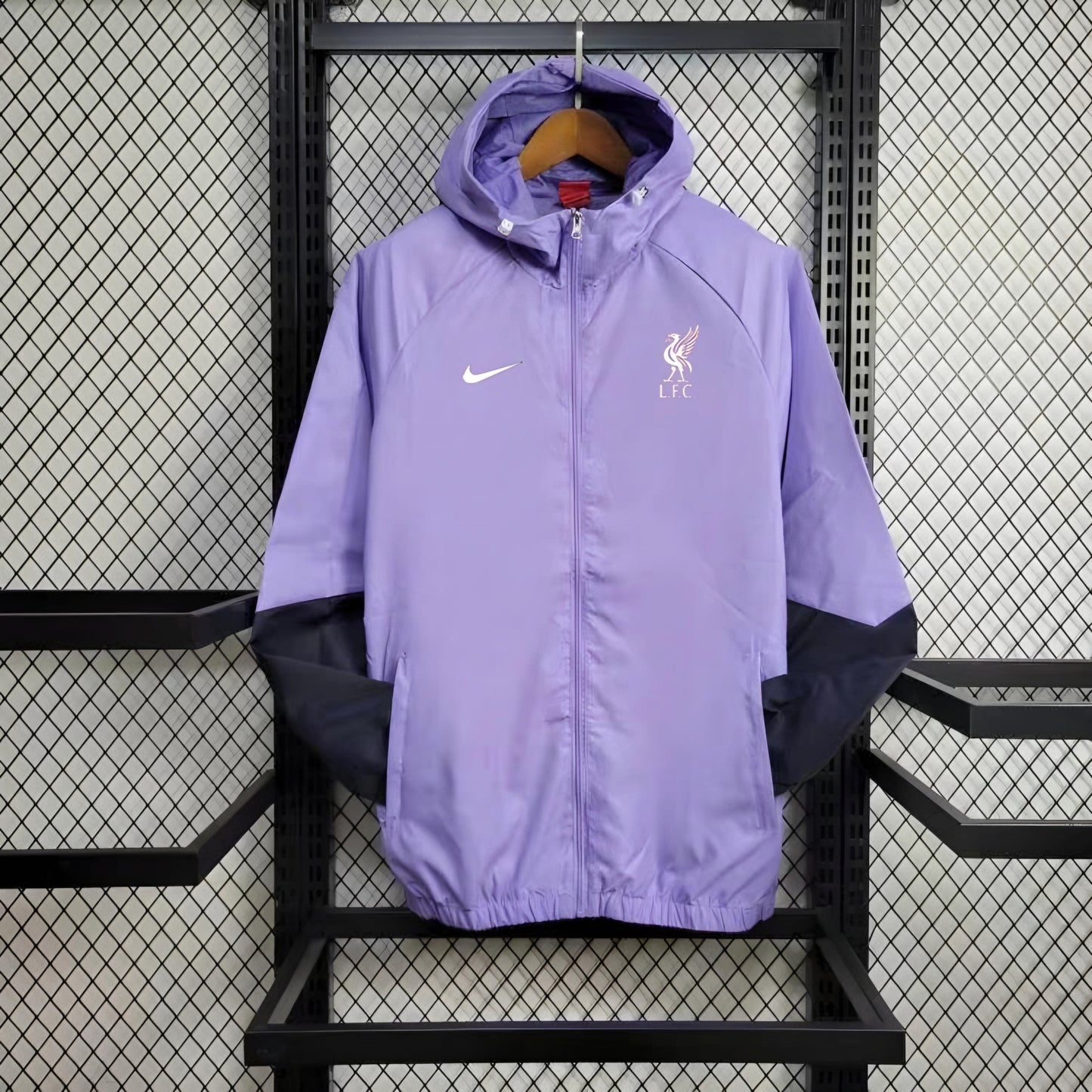 Liverpool 24/25 Purple Windbreaker