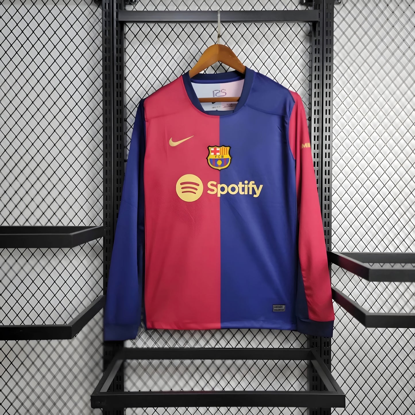 Barca 24/25 Home Shirt - Long Sleeve