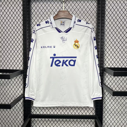 Real Madrid 1994 L/S Home Jersey