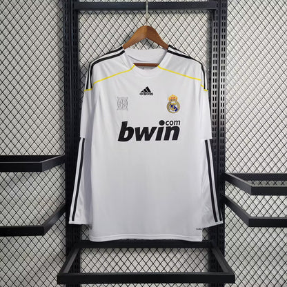 Real Madrid 2009 L/S Home Jersey