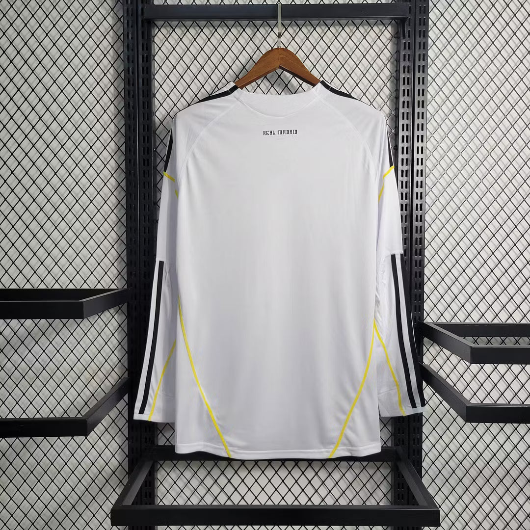 Real Madrid 2009 L/S Home Jersey