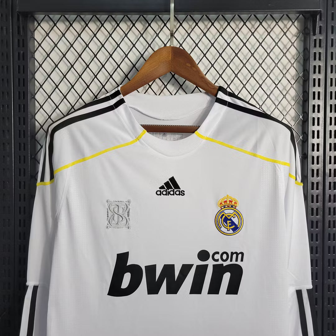 Real Madrid 2009 L/S Home Jersey