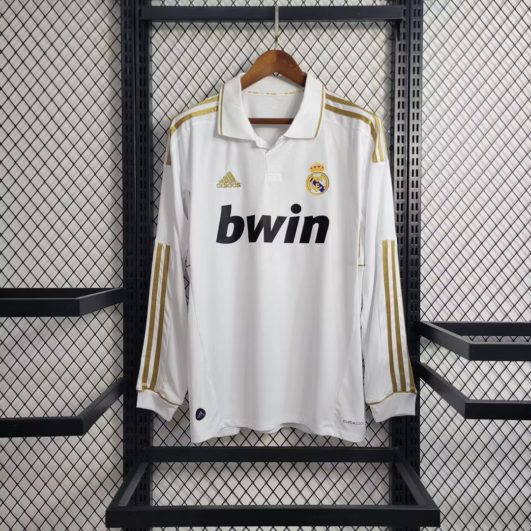 Real Madrid 2011 L/S Home Jersey