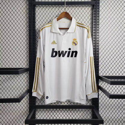 Real Madrid 2011 L/S Home Jersey