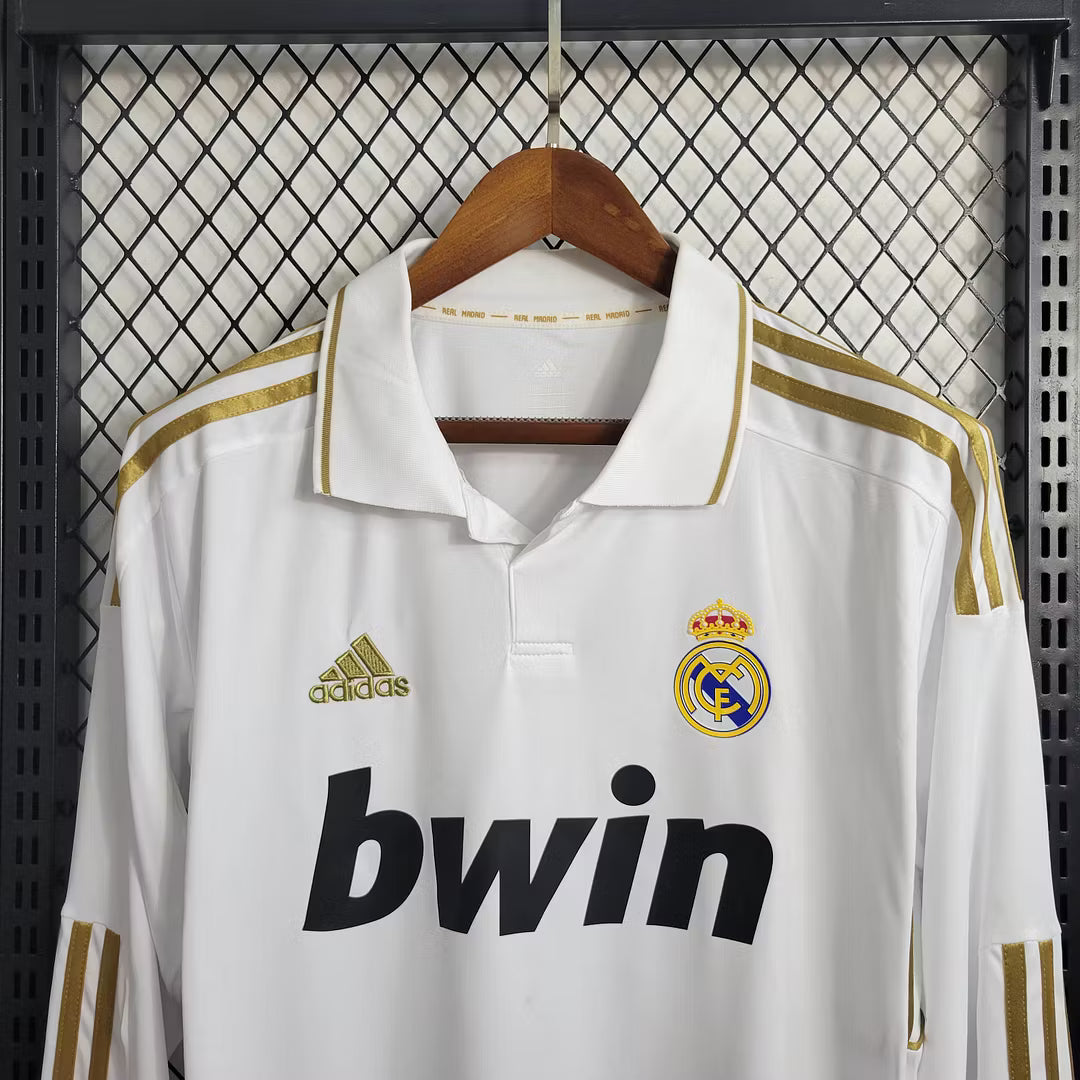 Real Madrid 2011 L/S Home Jersey