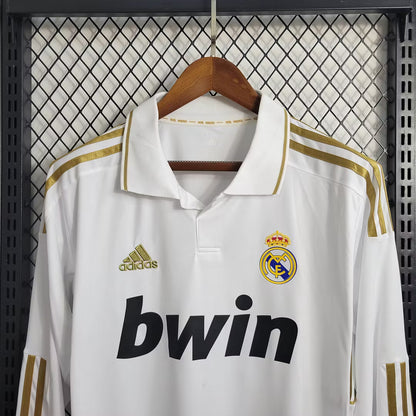 Real Madrid 2011 L/S Home Jersey