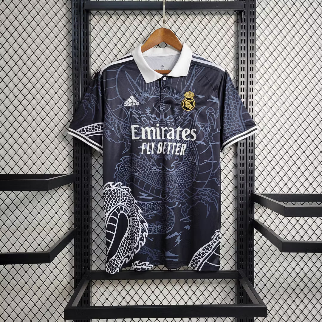 Camisola preta Black Dragon do Real Madrid 2023