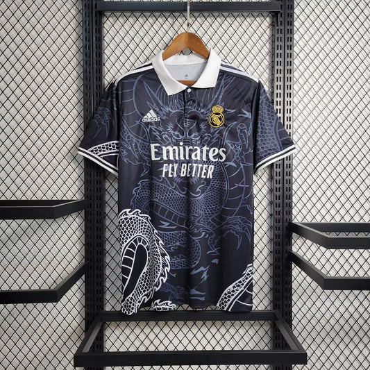 Camisola preta Black Dragon do Real Madrid 2023