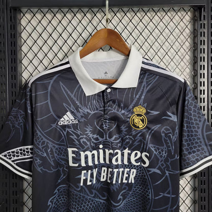Camisola preta Black Dragon do Real Madrid 2023