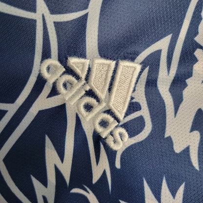 Camisola azul do dragão do Real Madrid 2024