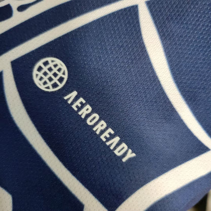 Camisola azul do dragão do Real Madrid 2024