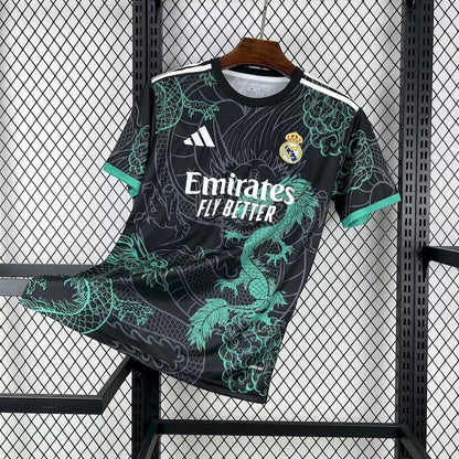 Real Madrid 2025 Emerald Dragon Special Jersey