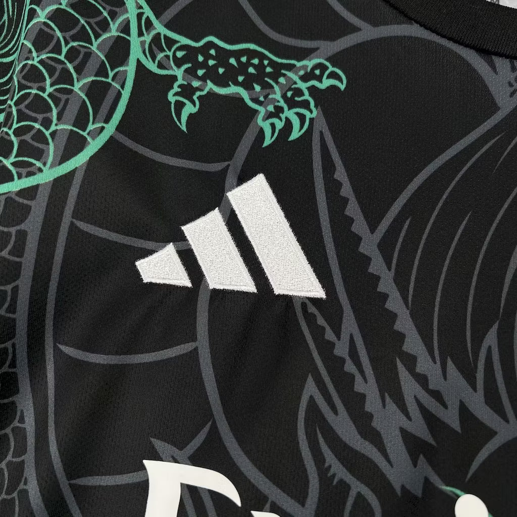 Real Madrid 2025 Emerald Dragon Special Jersey