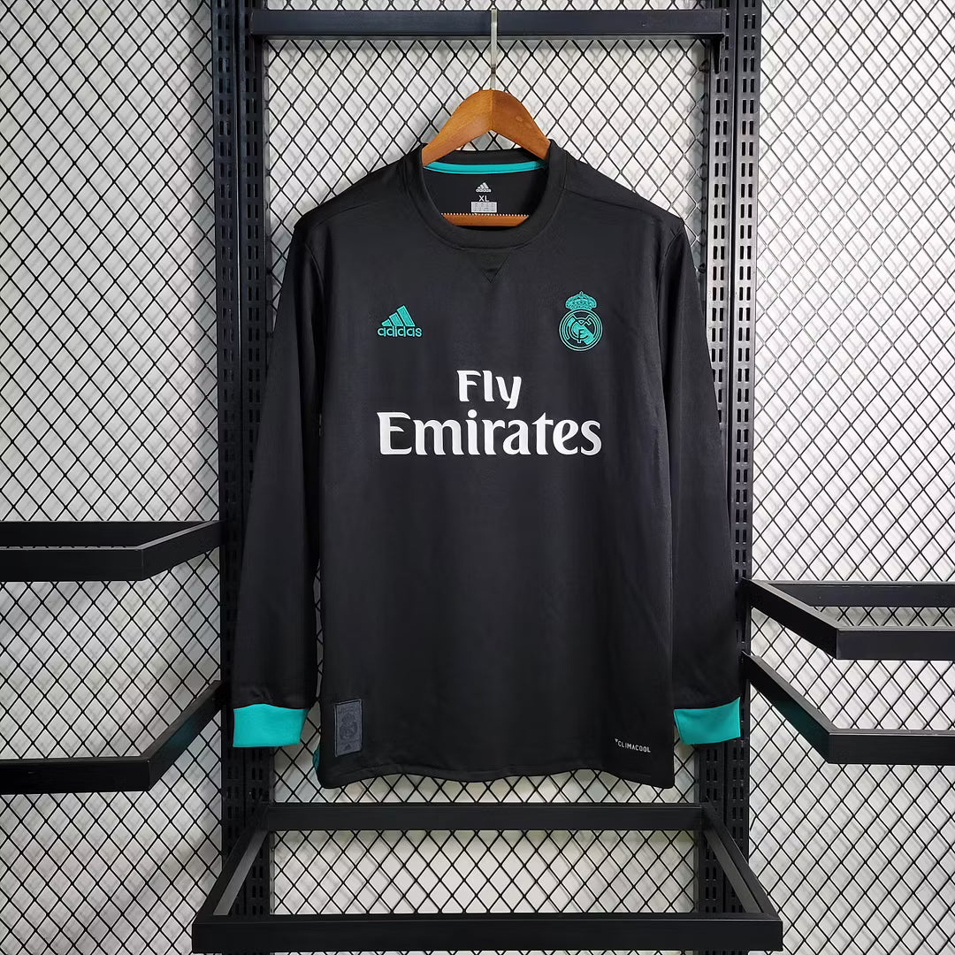 Real Madrid 2017 L/S Away Jersey