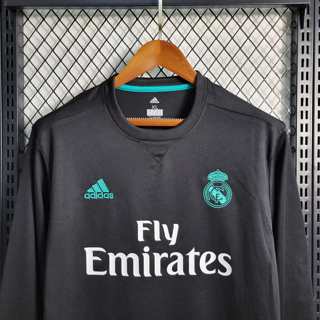 Real Madrid 2017 L/S Away Jersey