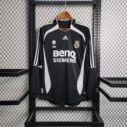 Maglia da trasferta a maniche lunghe del Real Madrid 2006 L/S
