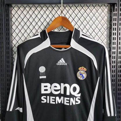 Maglia da trasferta a maniche lunghe del Real Madrid 2006 L/S