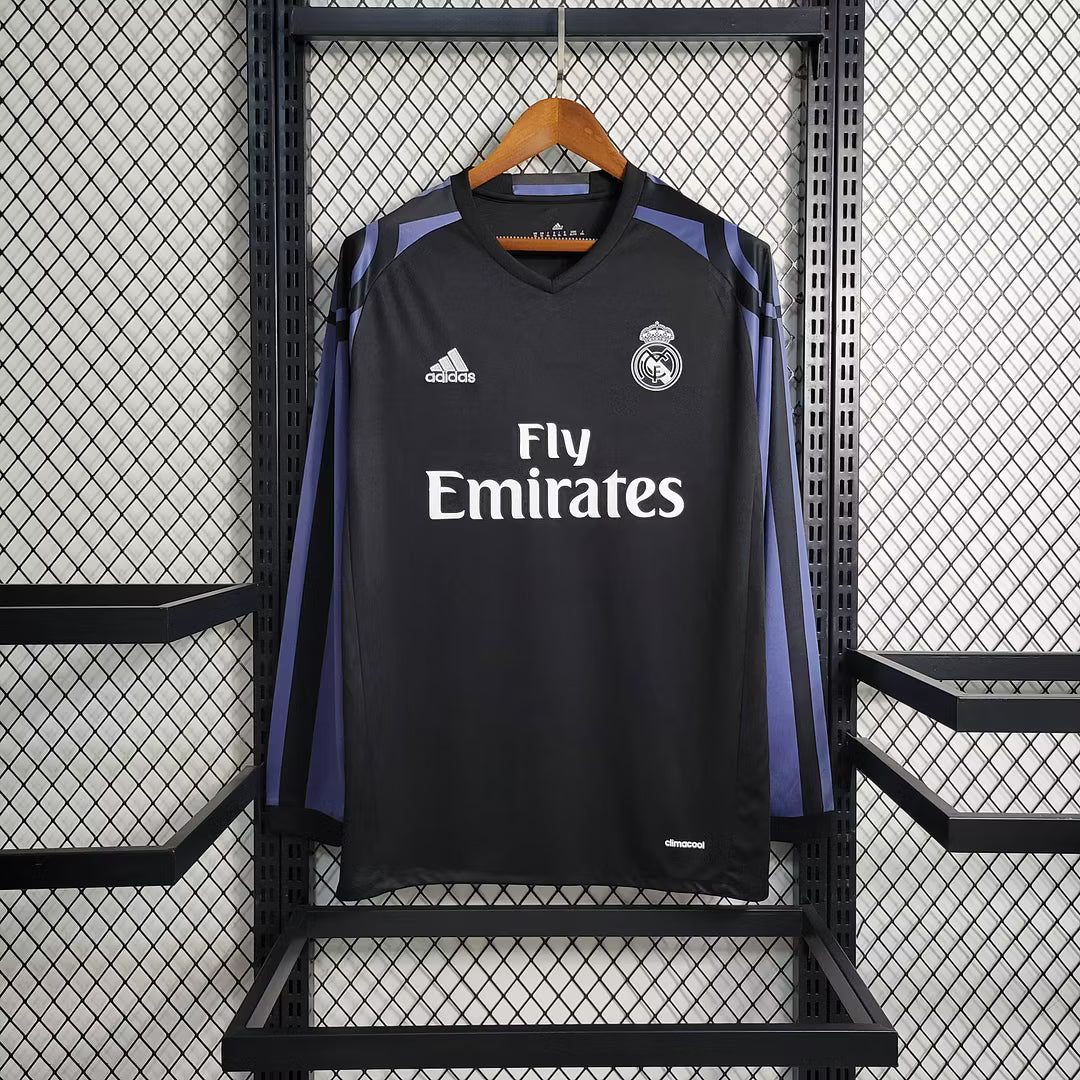 Real Madrid 2016 L/S Third Jersey