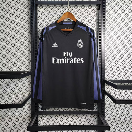 Real Madrid 2016 L/S Third Jersey