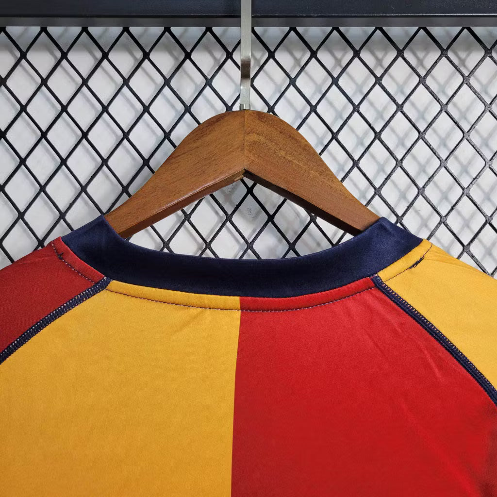 Maglia da casa europea dell'AS Roma 2001