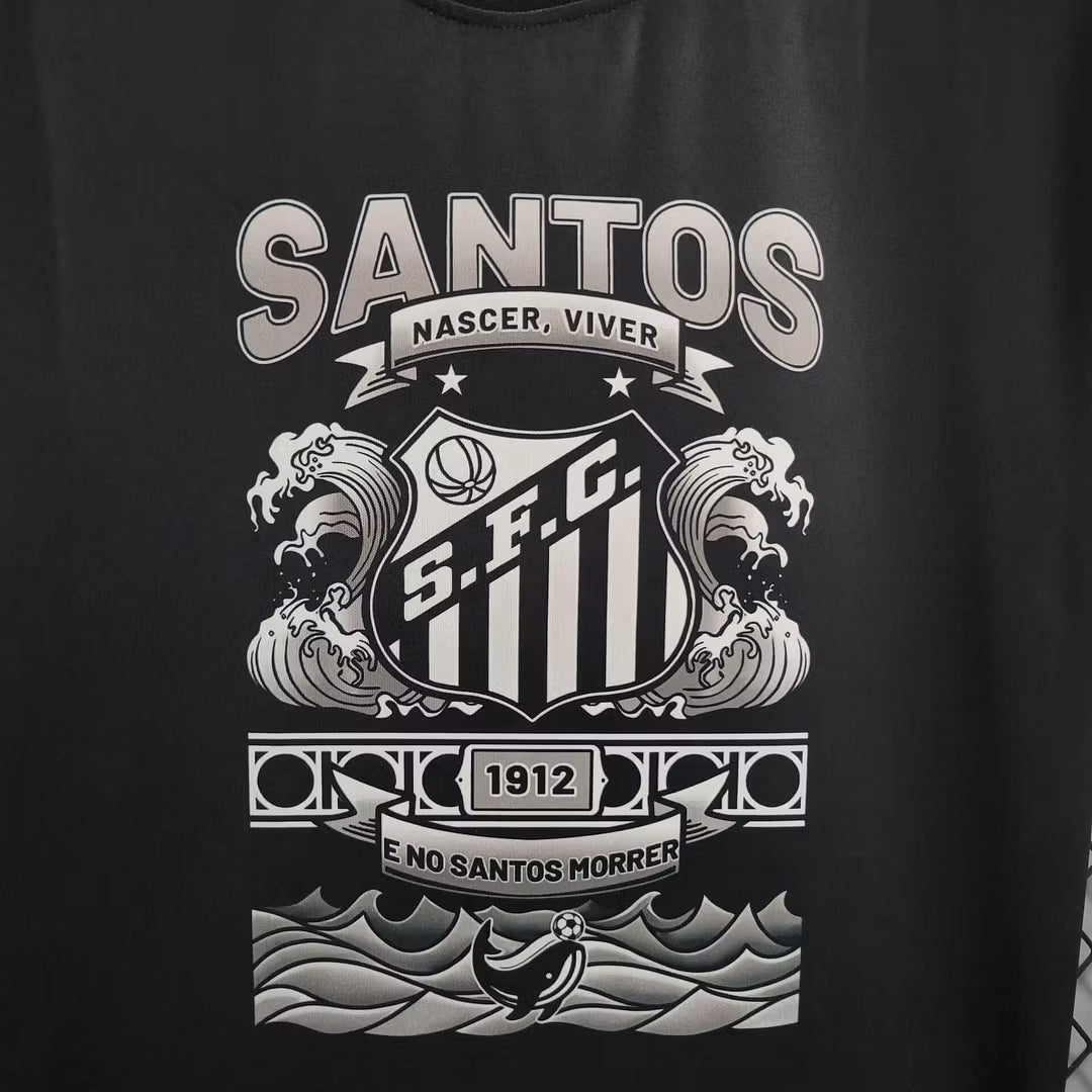 Camiseta local del Santos 2025