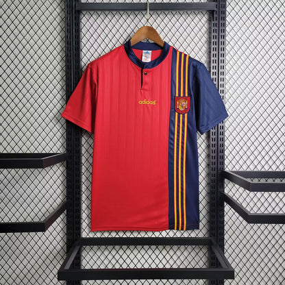 Spain 1996 Home Jersey