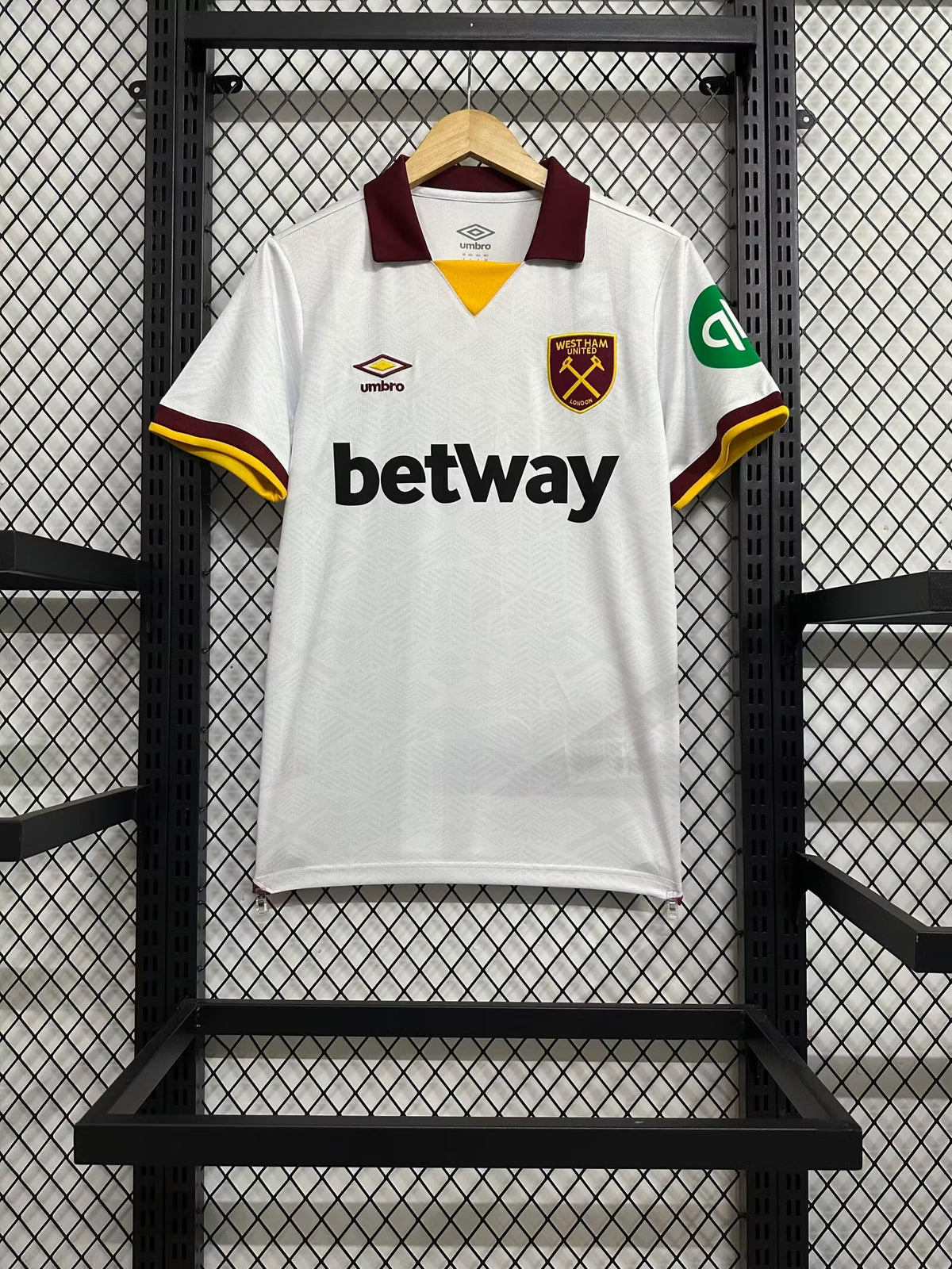 Camiseta visitante alternativa 2024 del West Ham United