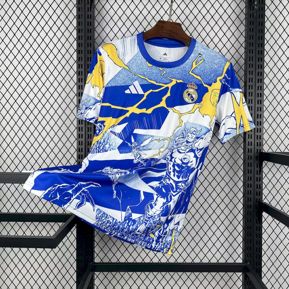 Real Madrid 2025 warming-upshirt
