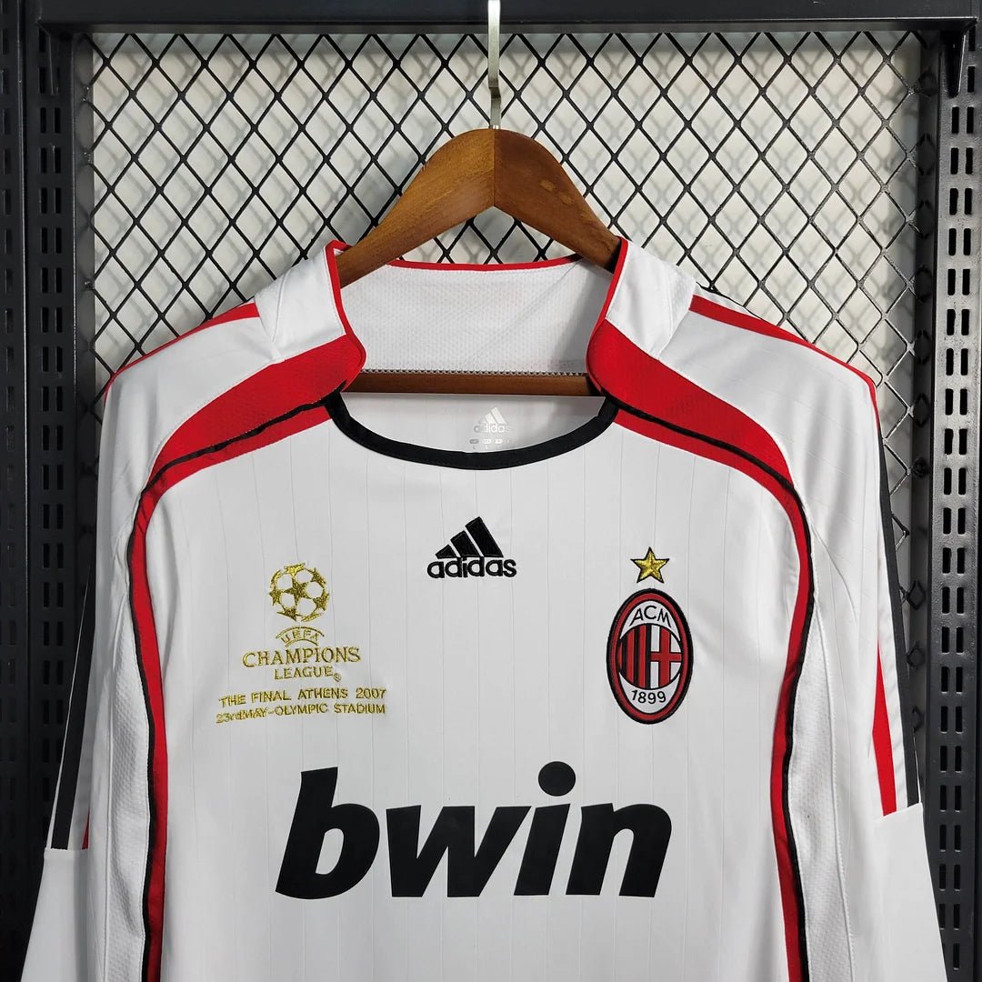 AC Milan 06/07 Long Sleeve Sleeve Away Shirt